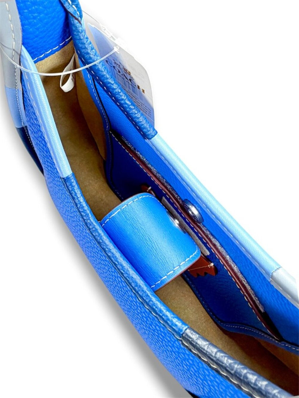 COACH Coachtopia—Ergo Bag—in Vintage Blue Coachtopia Leather*NWT* - Picture 7 of 14